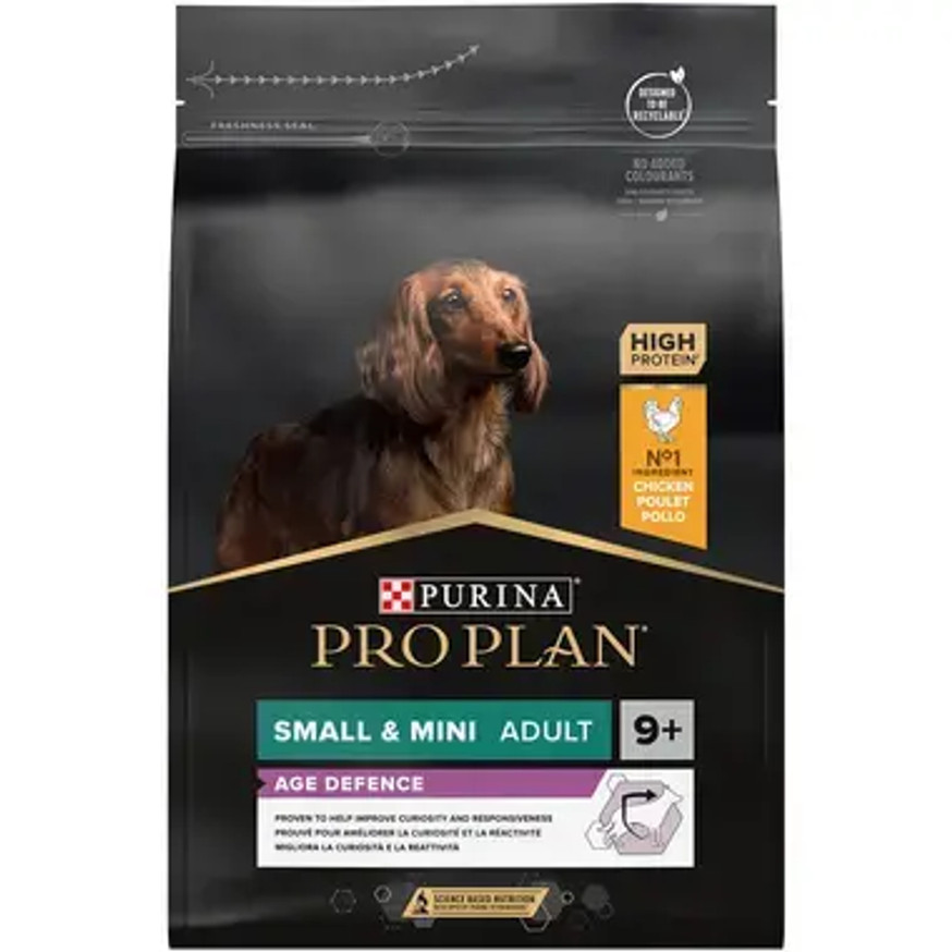 Small and Mini Adult 9+ Senior Age Defence Chicken hundfoder