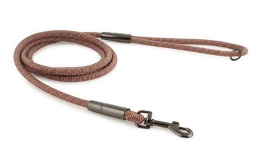 Casual Rope Leash - Ash/Cinnamon 180 x 8