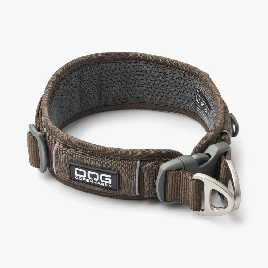 Urban Explorer Hundhalsband - Mocca XS, Mocca S, Mocca M, Mocca L/XL