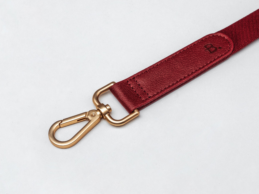 Konny Leash - S Burgundy, M Burgundy, L Burgundy