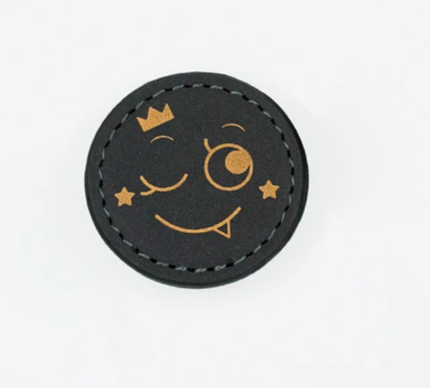 Cheeky Monster Badge till Konny Collar - One Size Black