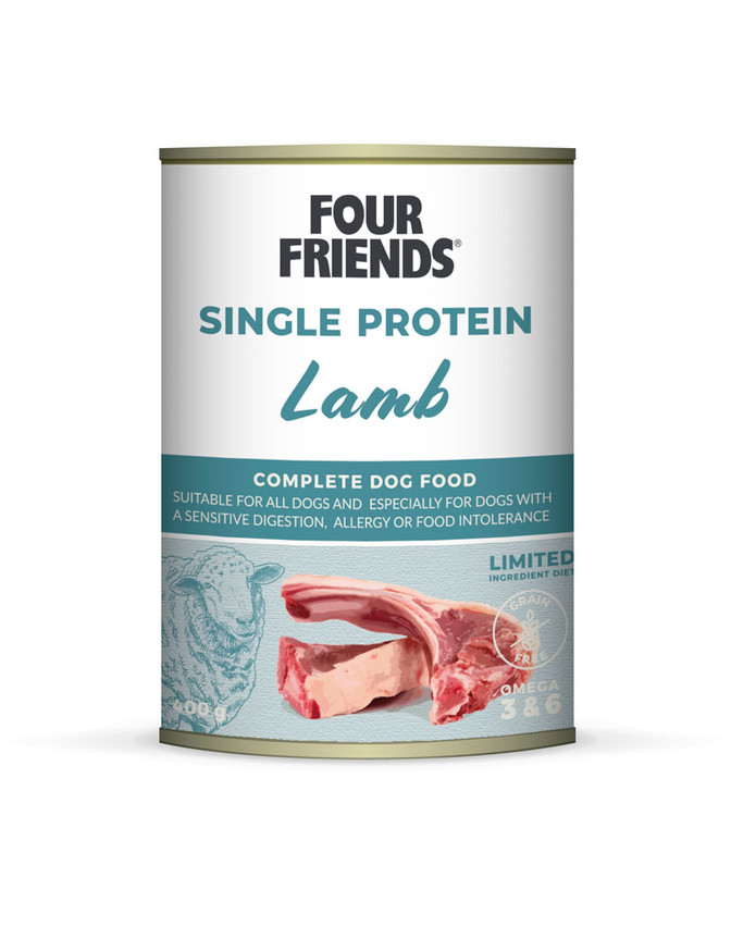 Single Protein Lamb Våtfoder för hund