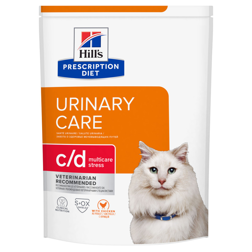 Prescription Diet c/d Multicare Stress Urinary Care Kattfoder med Havsfisk - 1,5 kg