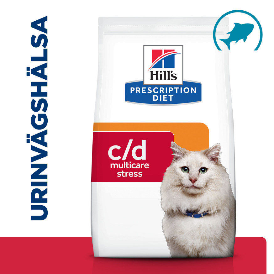 Prescription Diet c/d Multicare Stress Urinary Care Kattfoder med Havsfisk