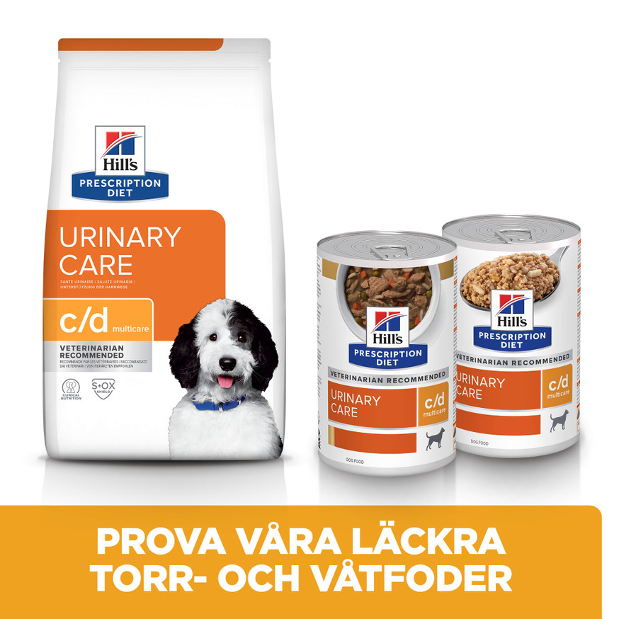 Prescription Diet c/d Multicare Urinary Care Hundfoder med Kyckling