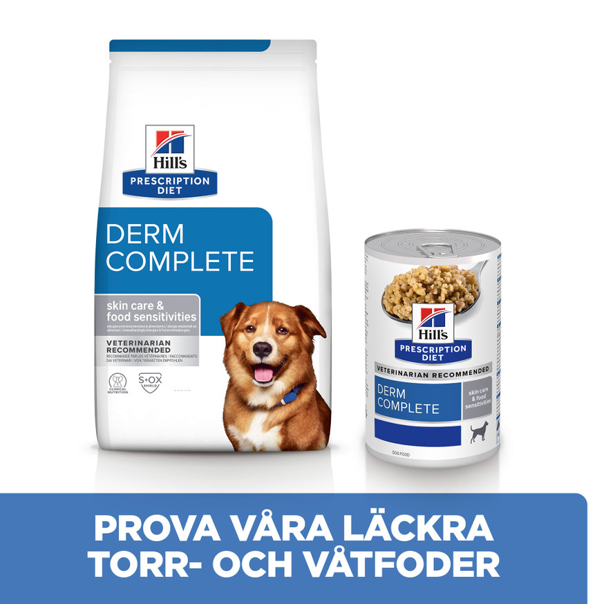 Prescription Diet Derm Complete Torrfoder till Hund