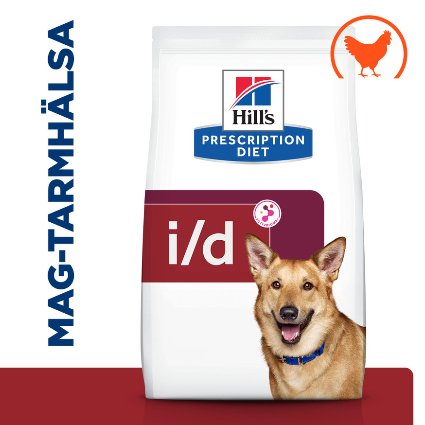 Prescription Diet i/d Digestive Care Hundfoder med Kycklingsmak