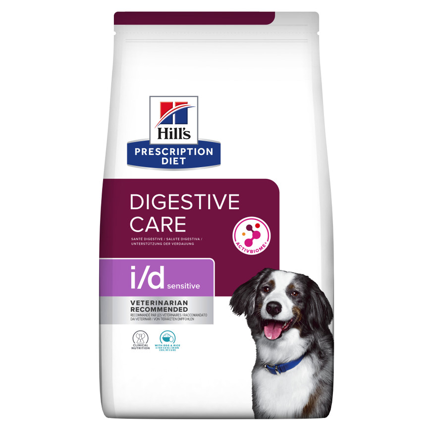 Prescription Diet i/d Sensitive Digestive Care Hundfoder med Ägg & Ris