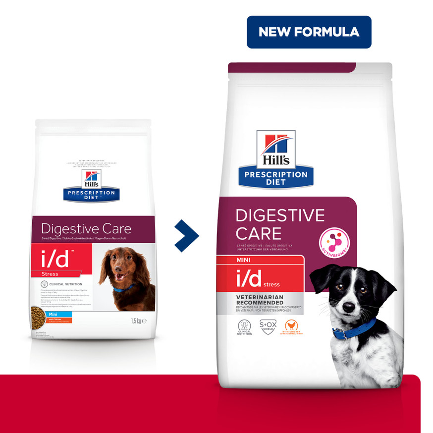 Prescription Diet i/d Stress Digestive Care Mini Hundfoder med Kyckling