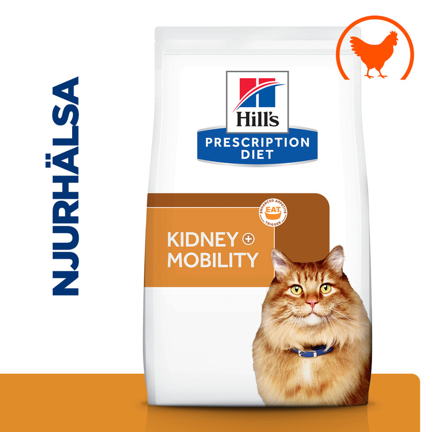 Prescription Diet k/d + Mobility Torrfoder till Katt med Kyckling