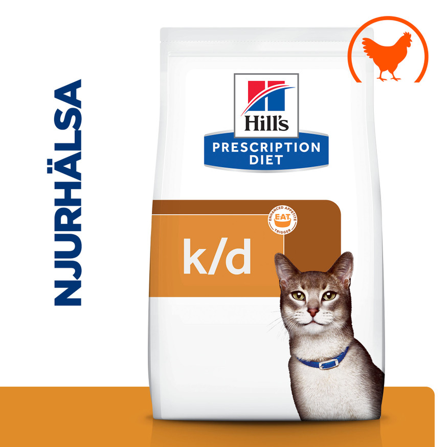 Prescription Diet k/d Kidney Care Torrfoder till Katt med Kyckling