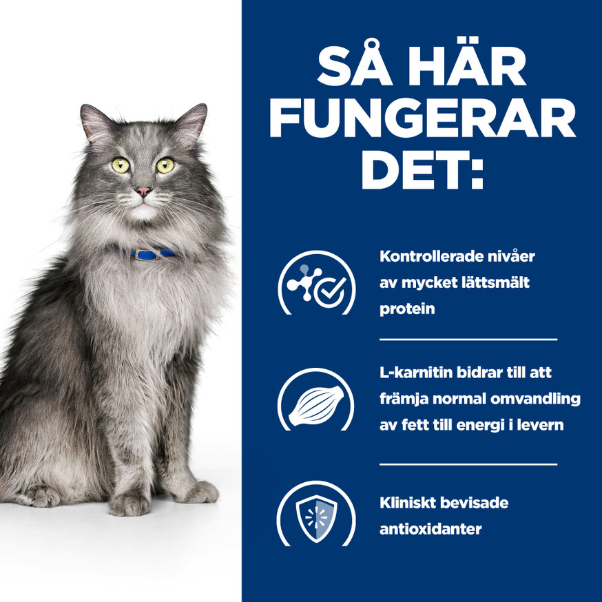 Prescription Diet l/d Liver Care Torrfoder till Katt med Kyckling