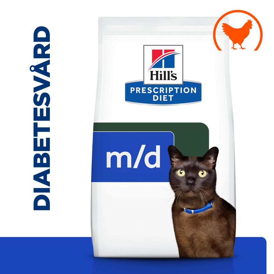 Prescription Diet m/d Diabetes Care Torrfoder till Katt med Kyckling