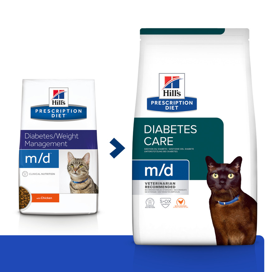 Prescription Diet m/d Diabetes Care Torrfoder till Katt med Kyckling