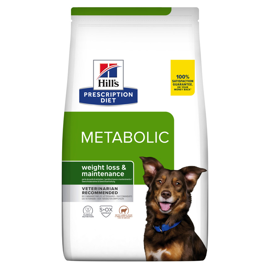 Prescription Diet Metabolic Weight Management med Lamm & Ris Hundfoder