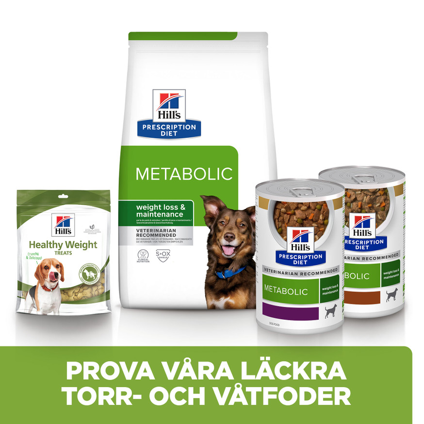 Prescription Diet Metabolic Weight Management med Lamm & Ris Hundfoder