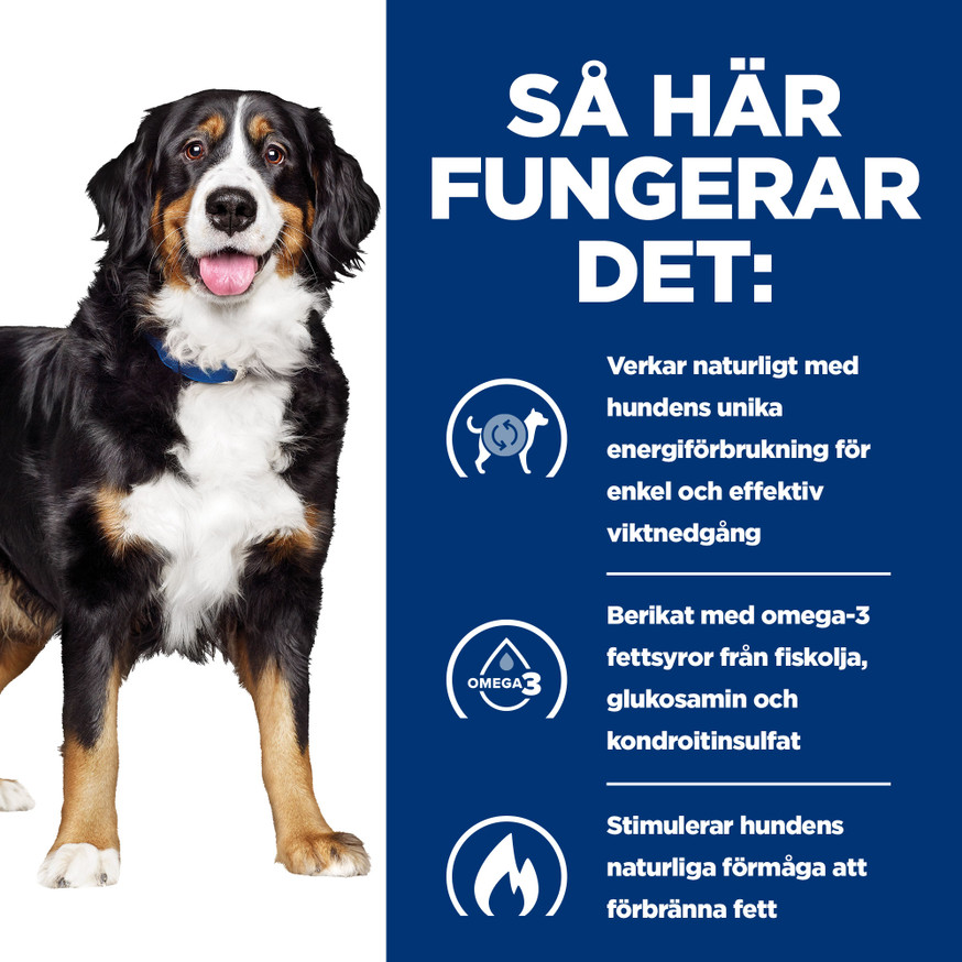 Prescription Diet Mobility + Metabolic Weight Management Torrfoder till Hund med Kyckling