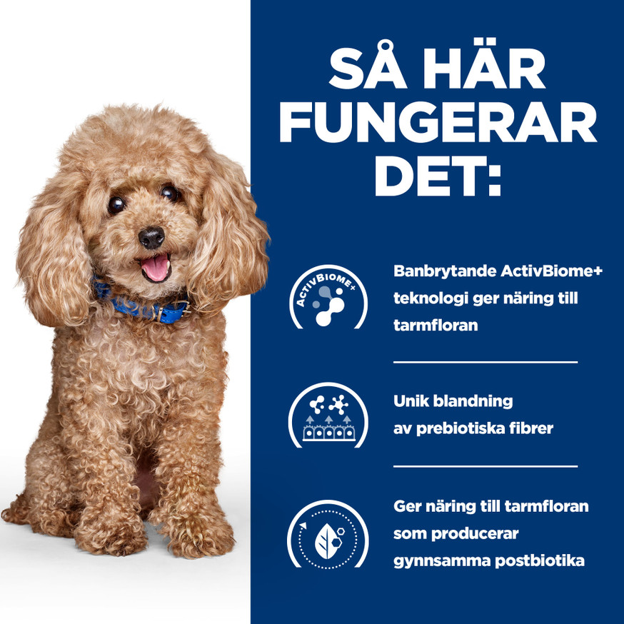 Presciption Diet Gastroinstestinal Biome Mini Hundfoder med Kyckling