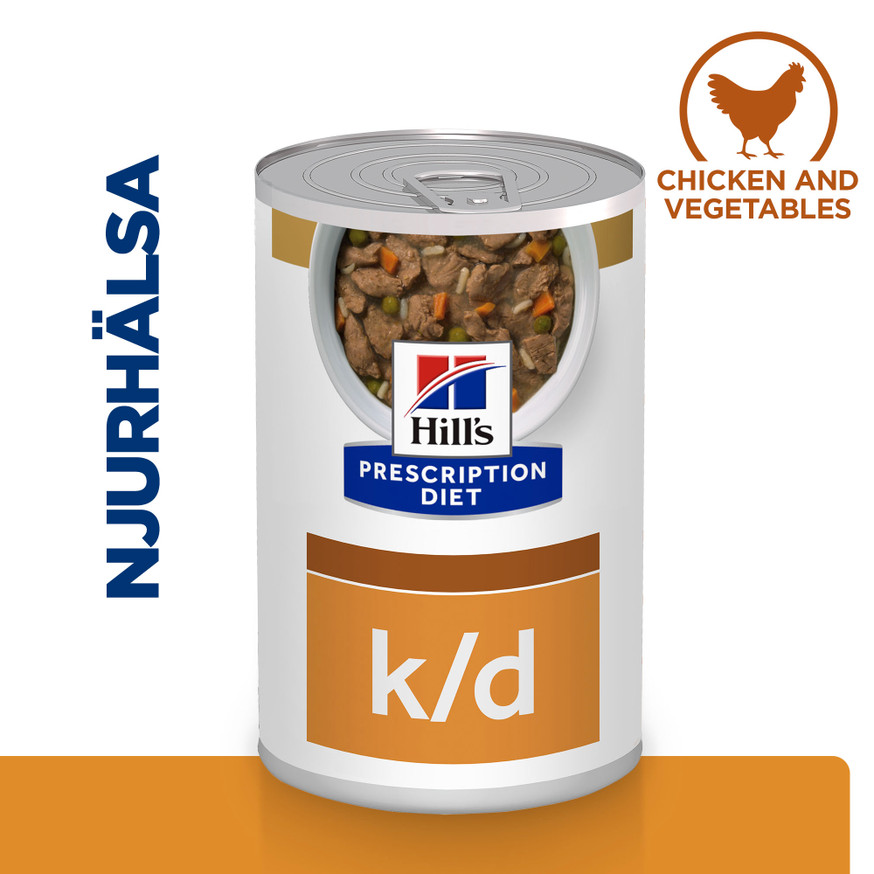 Prescription Diet k/d Kidney Care Stew Våtfoder med Kyckling och Grönsaker Hundfoder