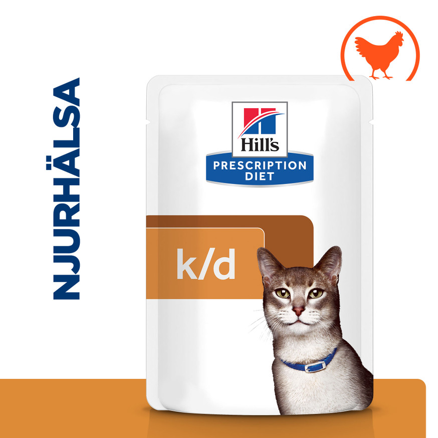 Prescription Diet k/d Kidney Care Våtfoder till Katt med Kyckling