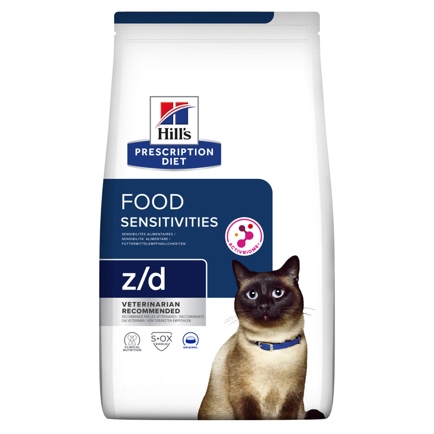 Prescription Diet z/d Food Sensitivities Torrfoder till Katt