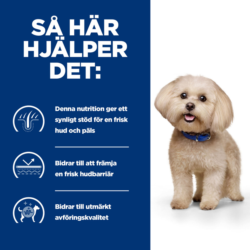 Prescription Diet z/d Food Sensitives Mini Torrfoder till mindre hund