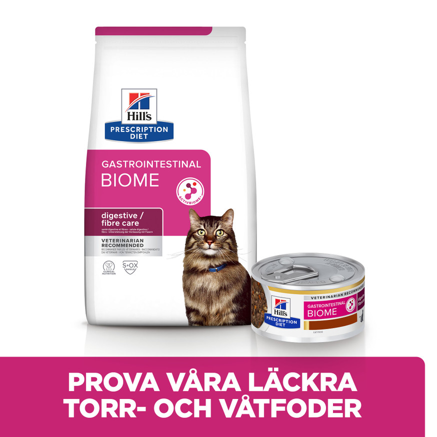 Prescription Diet Gastrointestinal Biome Stew Våtfoder till Katt med Kyckling & Grönsaker