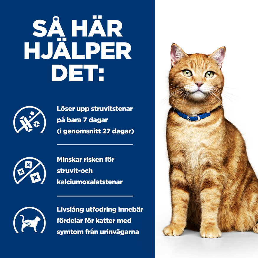 Prescription Diet c/d Multicare Urinary Care Stew Våtfoder till Katt med Kyckling & Grönsaker