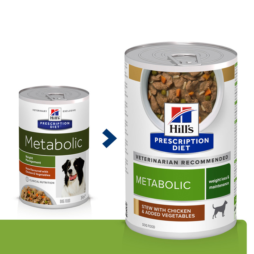 Prescription Diet Metabolic Weight Management Stew Våtfoder till Hund