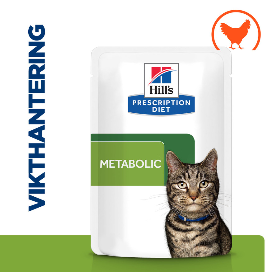 Prescription Diet Metabolic Weight Management Våtfoder till Katt med Kyckling