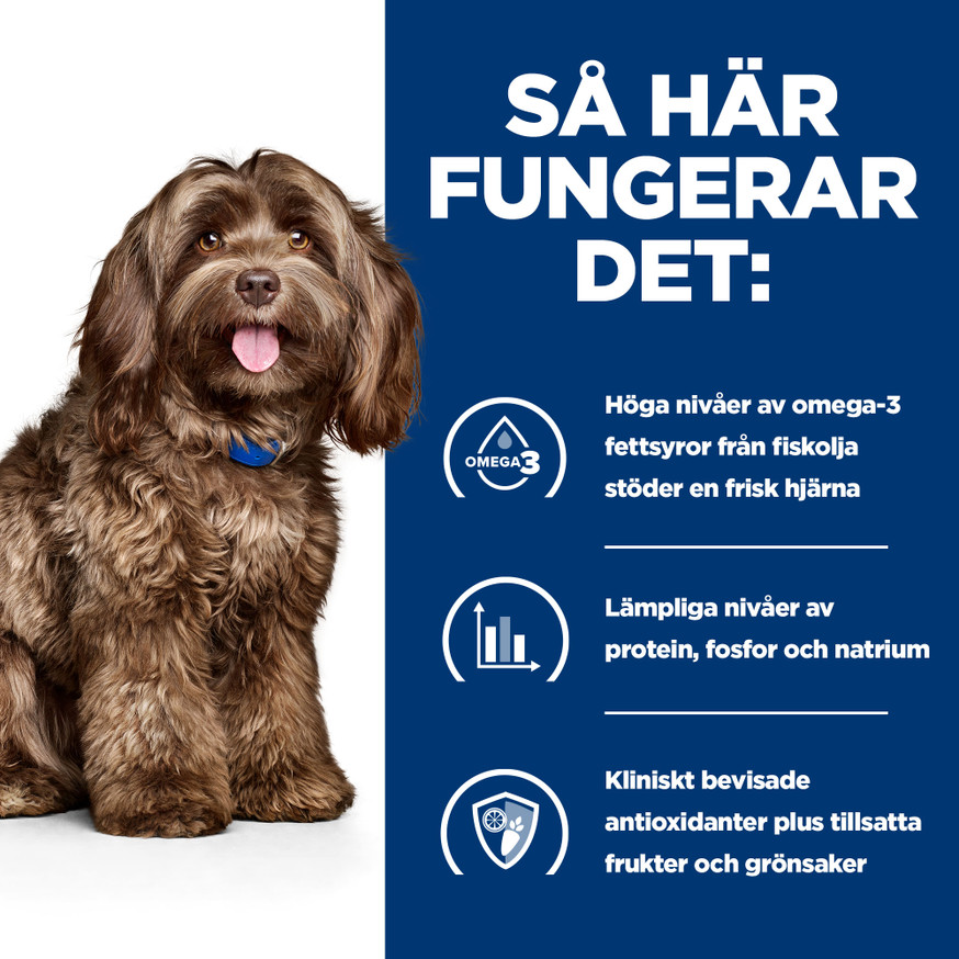 Prescription Diet b/d Brain Ageing Care Torrfoder till Hund med Kyckling