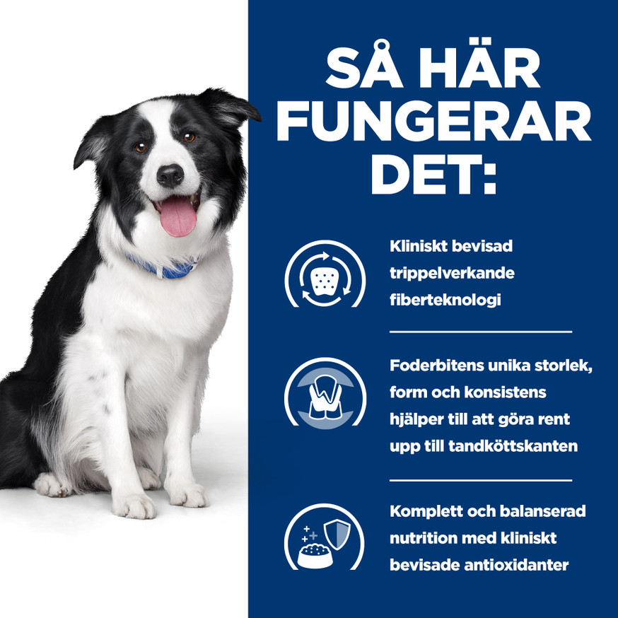 Prescription Diet t/d Dental Care Torrfoder med Kyckling till Hund