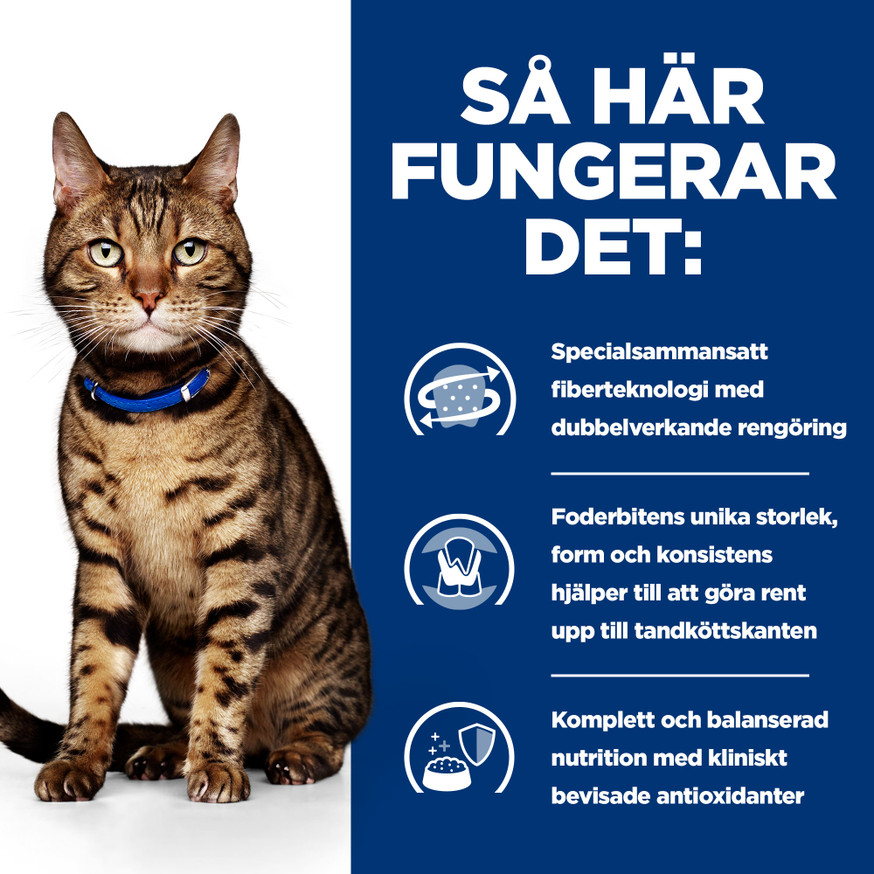 Prescription Diet t/d Dental Care Torrfoder till Katt med Kyckling