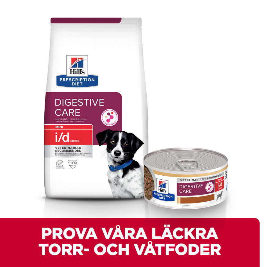 Prescription Diet i/d Digestive Care Stress Mini Stew Hundfoder med Kyckling & Grönsaker