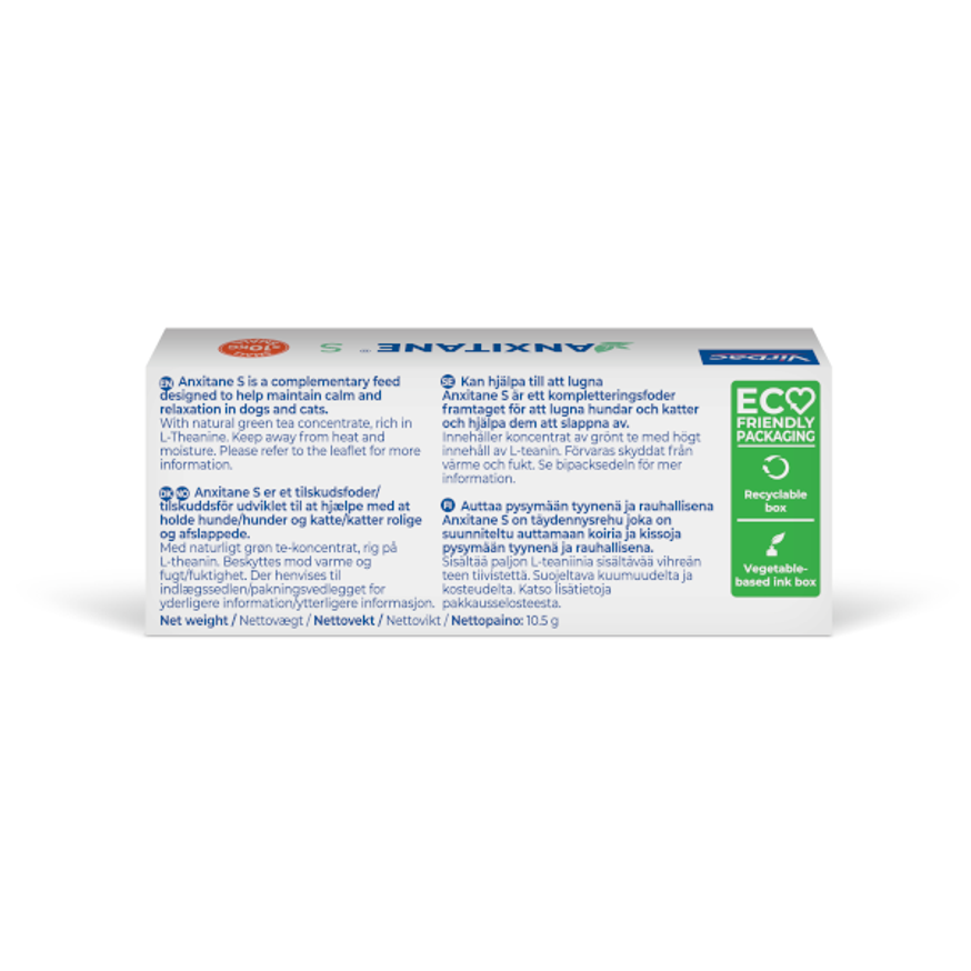 Anxitane fodertillskott - Small 30 tabletter