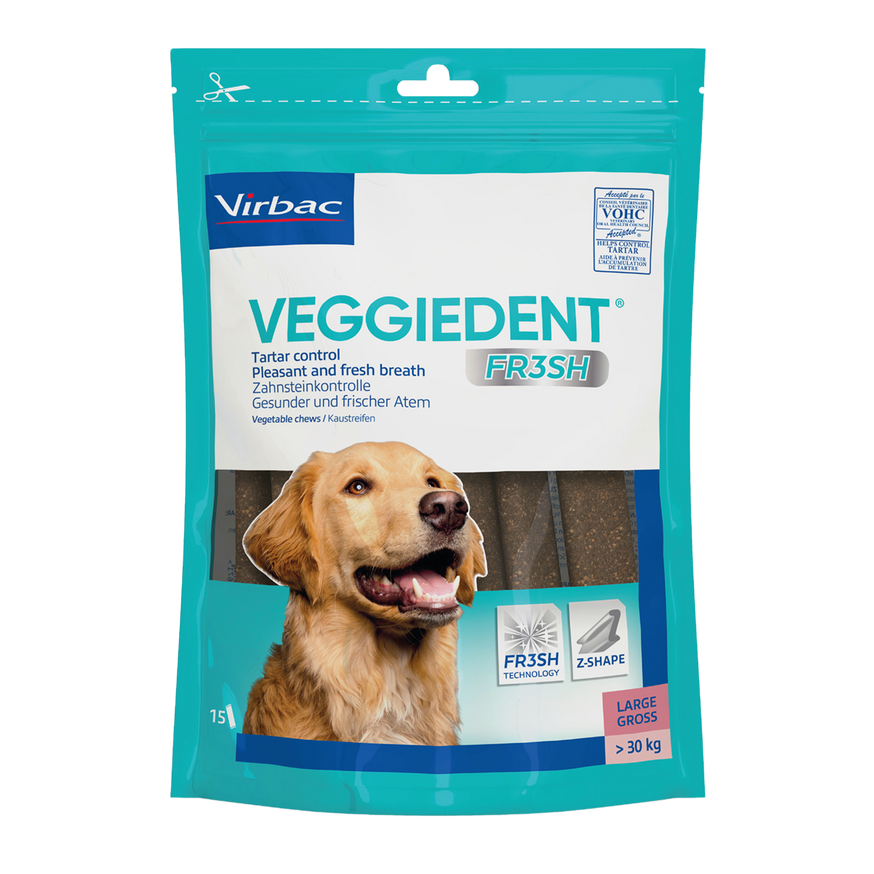 VeggieDent Fr3sh Tuggben - Large