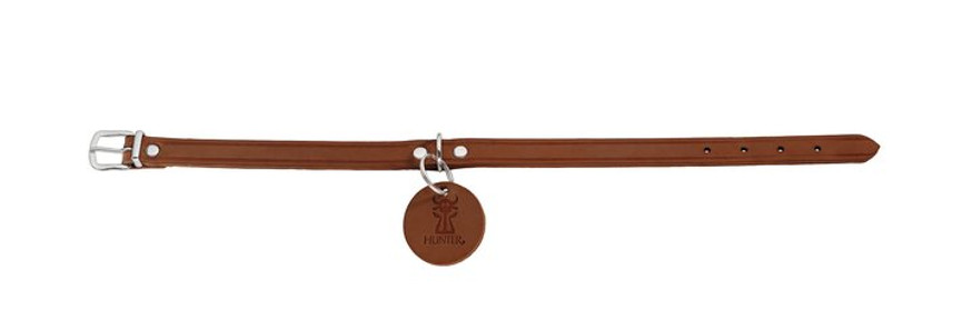 Aalborg Halsband i Oxläder - 32 cm Cognac, 37 cm Cognac, Cognac 42 cm, Cognac 47 cm, Cognac 52 cm, Cognac 60 cm