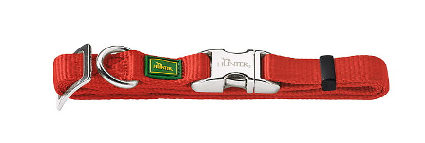 Vario Basic Alu-Strong Hundhalsband - Small röd, Medium röd, Large röd