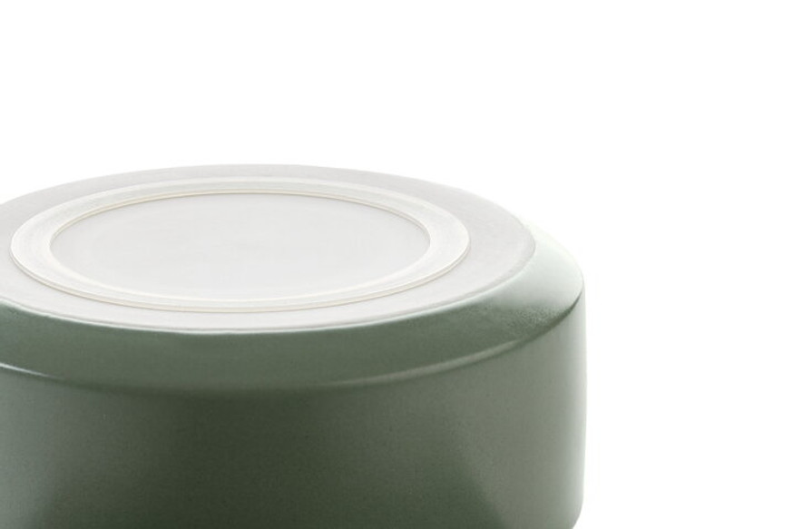 Osby Mat/vattenskål i Keramik - Khaki 350 ml, Khaki 550 ml, Khaki 1100 ml, Khaki 1900 ml
