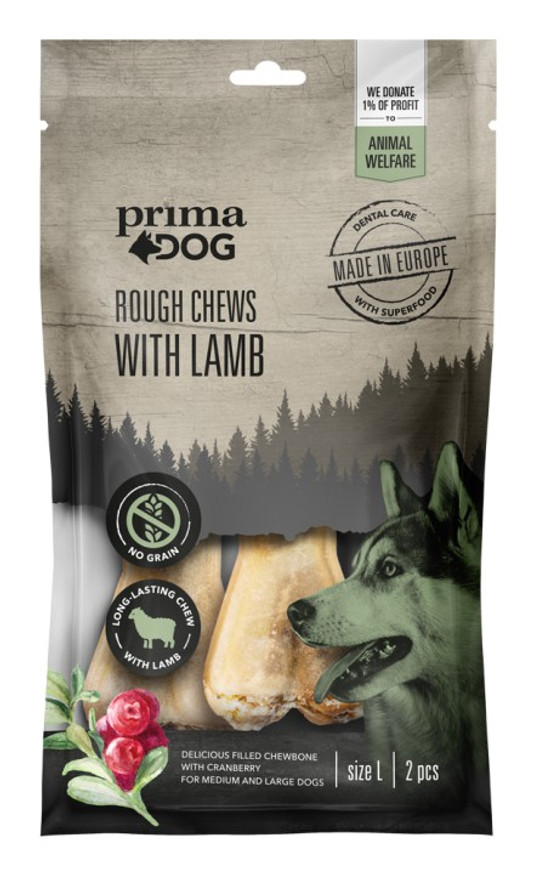 Rough Chews Lamb & Cranberry Tuggpinnar - 13,5 cm x 2 st