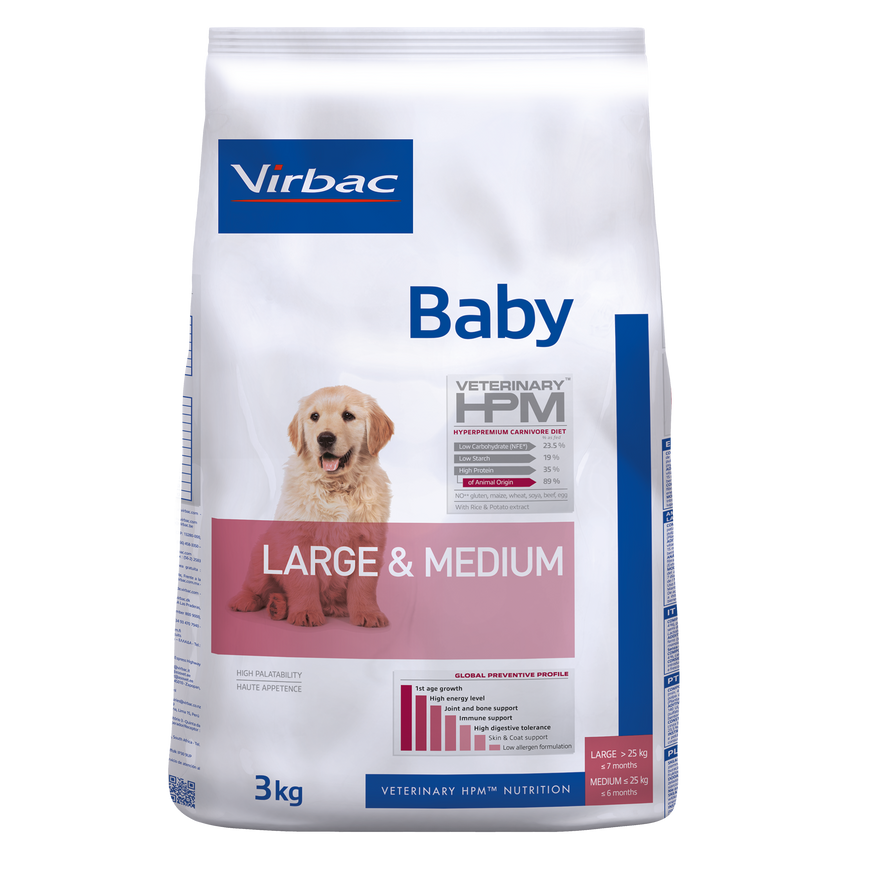 Baby Dog Large & Medium - 3 kg