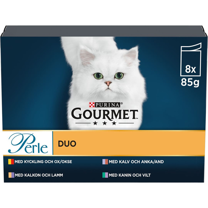 Gourmet Perle Smakrik Mix Våtfoder för Katt