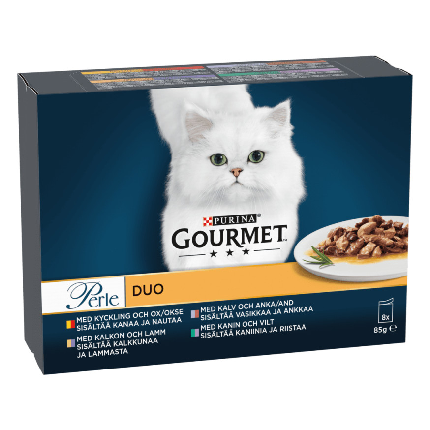 Gourmet Perle Smakrik Mix Våtfoder för Katt