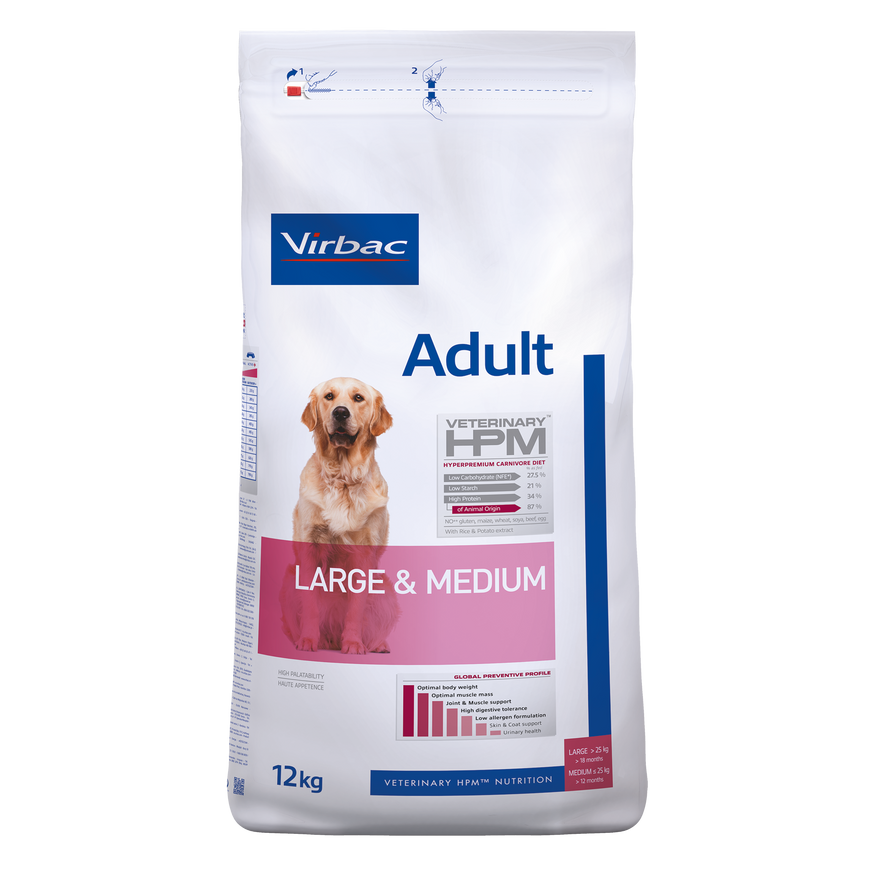 Adult Dog Large & Medium - 12 kg