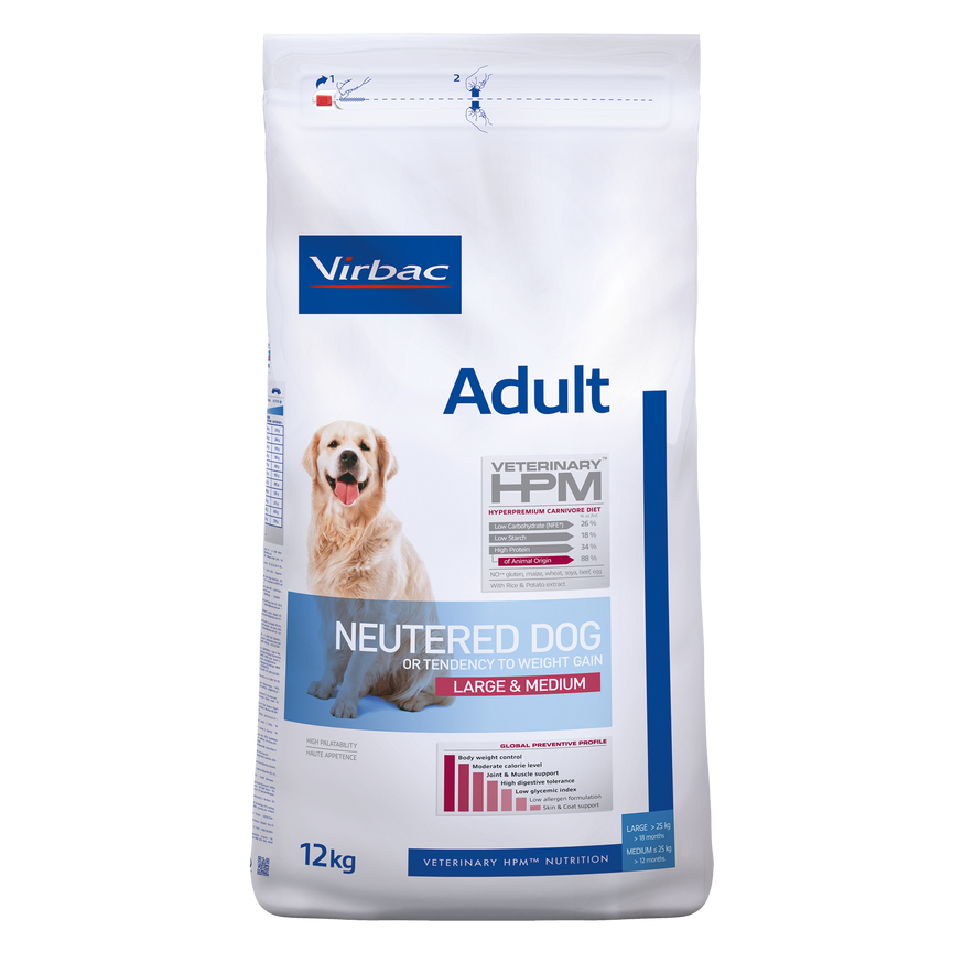 Adult Neutered Dog Large & Medium - 12 kg