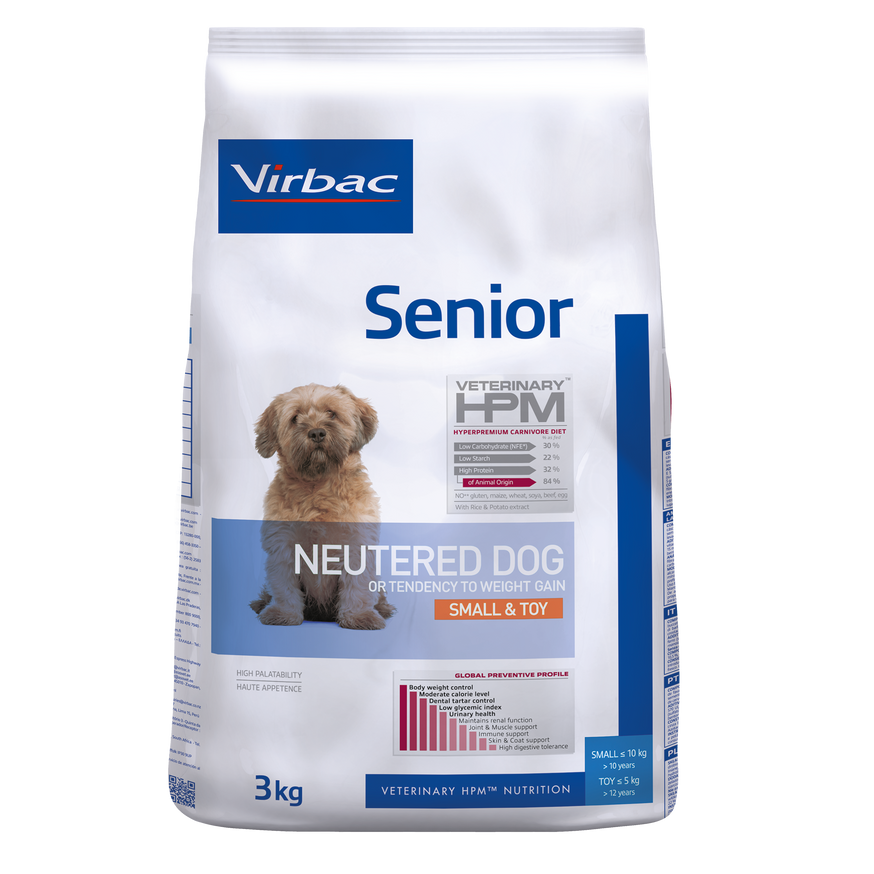 Senior Neutered Dog Small & Toy - 3 kg