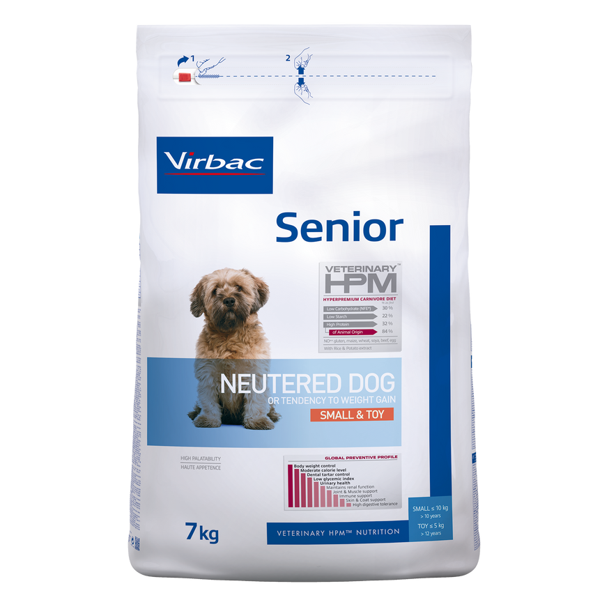 Senior Neutered Dog Small &Toy - 7 kg