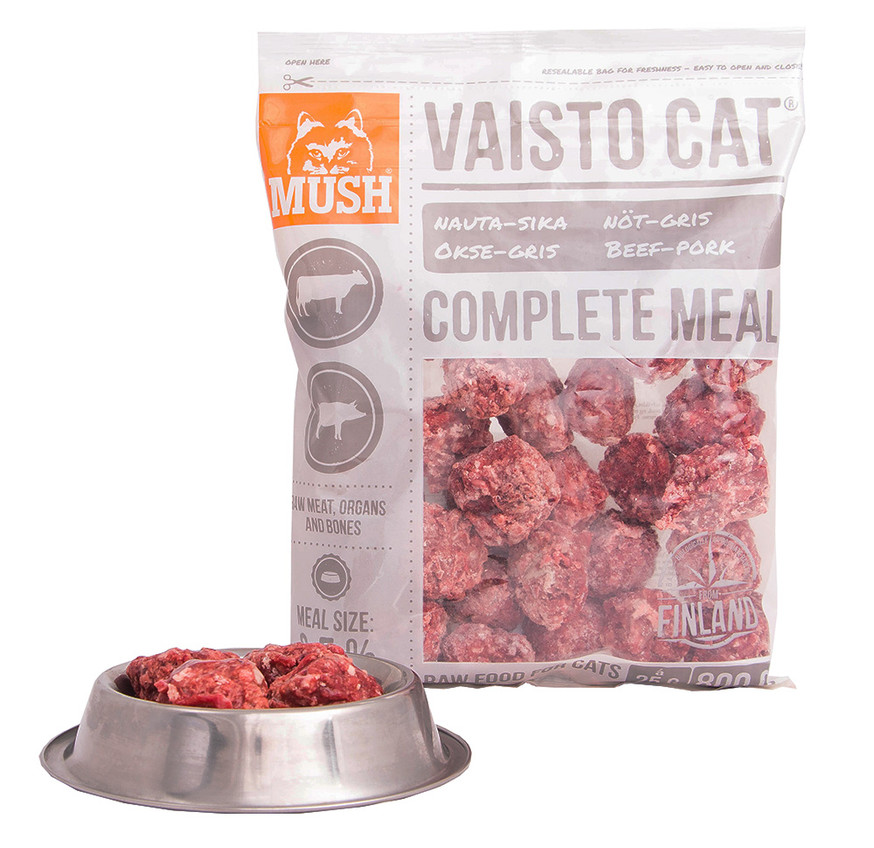 Vaisto Cat® Köttbullar, Nöt & Gris