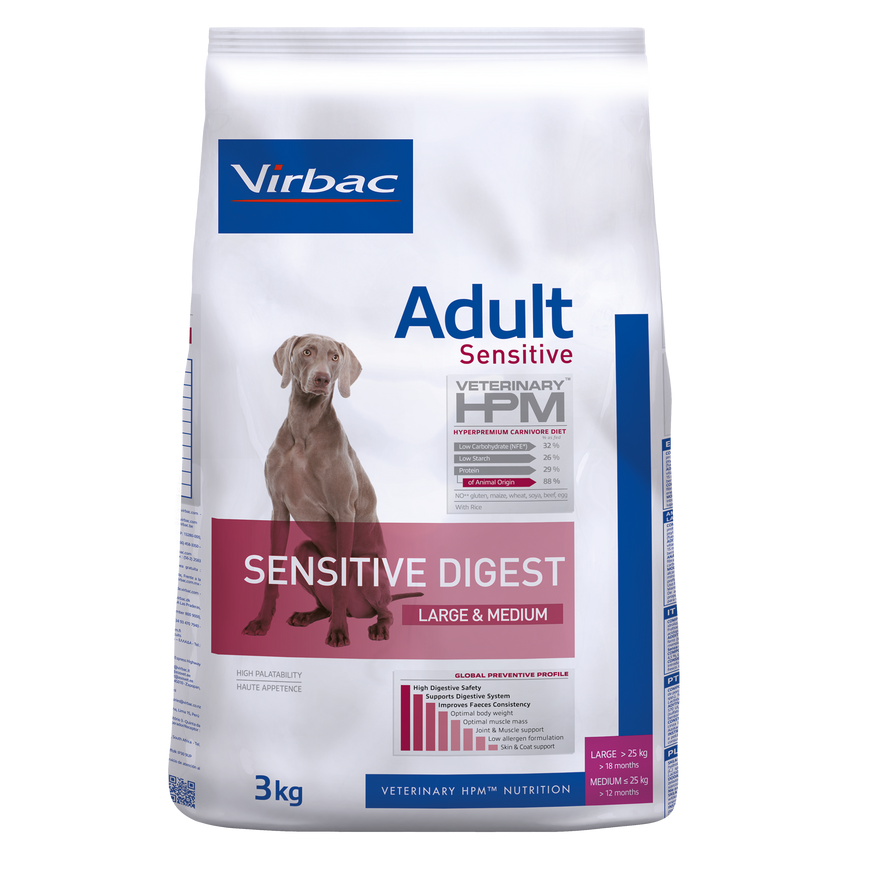 Adult Sensitive Digest Dog Large & Medium - 3 kg