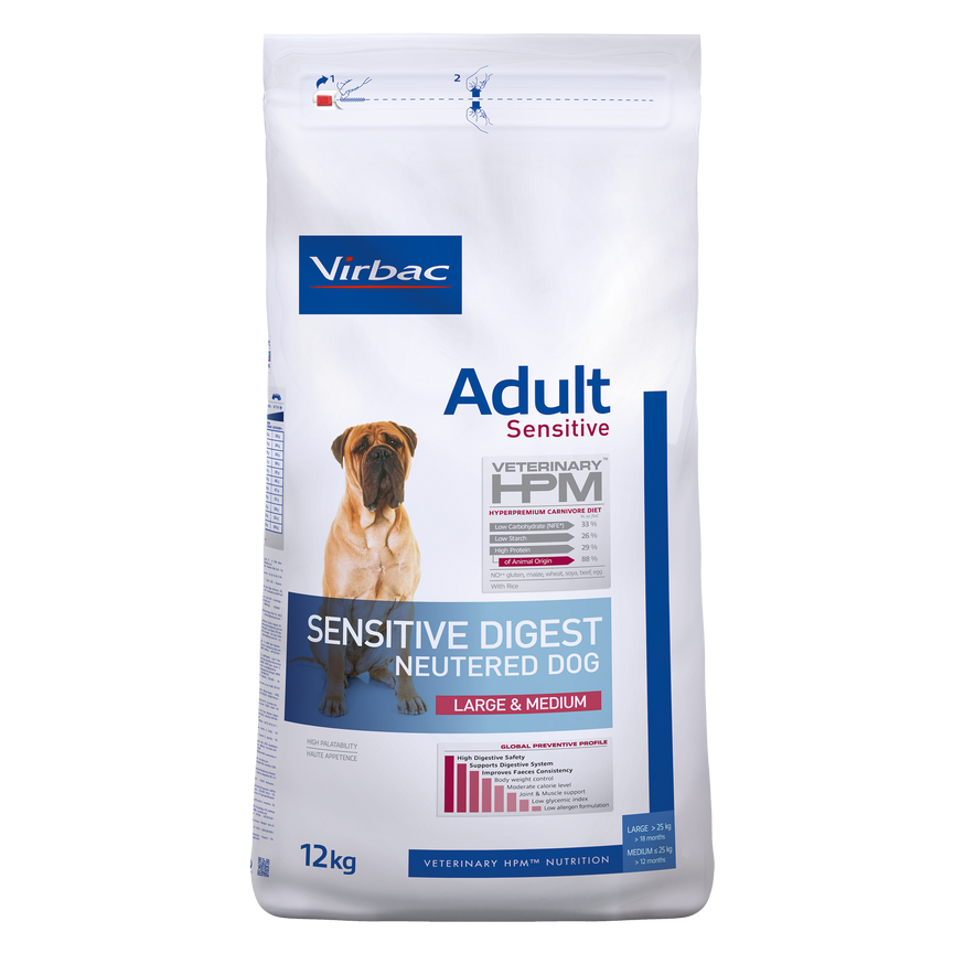Adult Sensitive Digest Neutered Dog Large & Medium - 12 kg